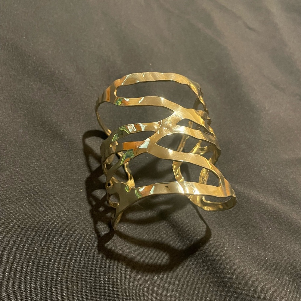 Gold Cuff Bracelet